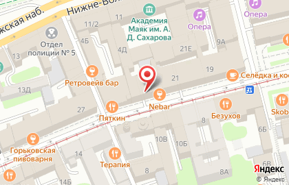 Ателье Швейник на Рождественской улице на карте