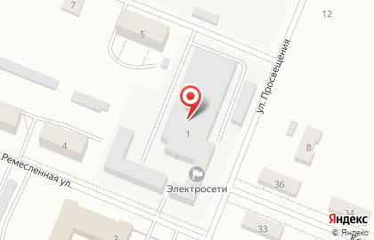 Электрические сети, МУП на карте
