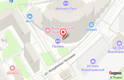Сервисная фирма Техмонтаж на улице Воронцовские Пруды на карте
