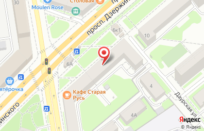 Кондитерский магазин Сладкое желание на проспекте Дзержинского на карте