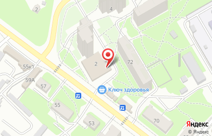 Продуктовый магазин Дежурный на улице Маршала Ерёменко на карте