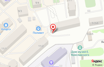 Детская библиотека им. А.П. Гайдара зал семейного чтения на проспекте Ленина на карте