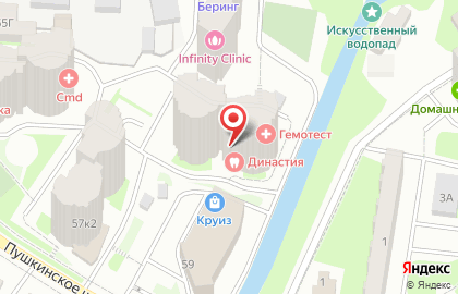 Образовательный центр Абакус на Московском проспекте на карте