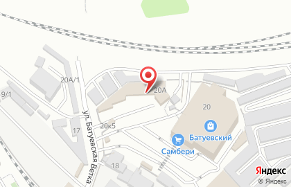 Аптека на Батуевской ветке на карте