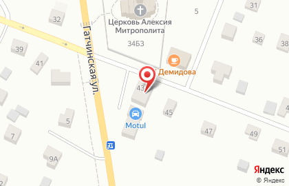 Магазин товаров для ремонта и быта на ул. Юного Ленинца, 43 на карте
