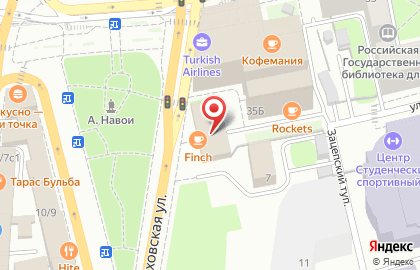 Барбершоп TOPGUN на метро Серпуховская на карте