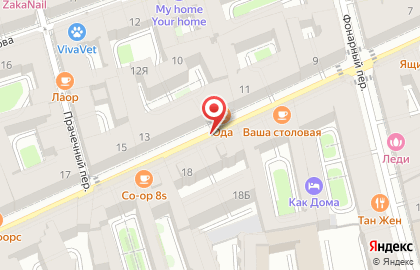Петроградский антиквар на карте
