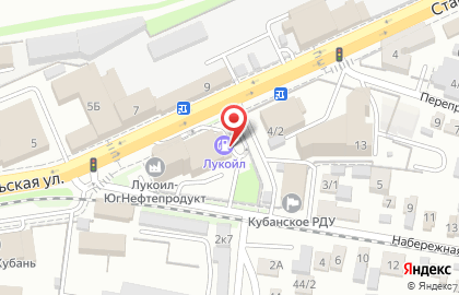 Лукойл-Югнефтепродукт на Ставропольской улице на карте