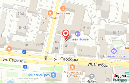 Торгово-сервисная компания Центр-Сервис в Кировском районе на карте