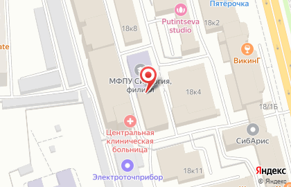 Школа скорочтения и развития интеллекта Юлии Городнянской в Омске на карте