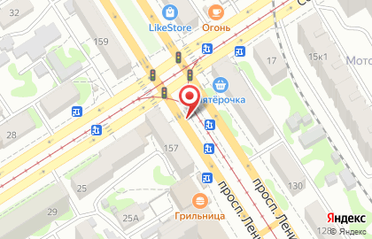 Аптека Губернский лекарь на проспекте Ленина на карте