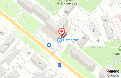 Ломбард Авантажный на улице Хмелёва на карте