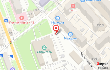 Автостоянка в Саратове на карте