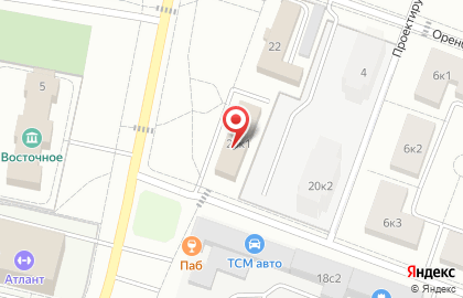 Муниципалитет внутригородского муниципального образования Косино-Ухтомское на карте