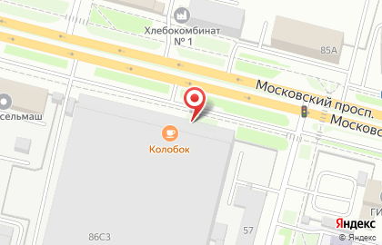 Итальянская химчистка-прачечная Карина на Московском проспекте на карте