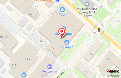 Торговая компания Экомир на Автозаводской улице на карте