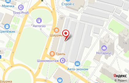 Most в Ленинском районе на карте