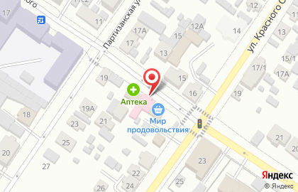 Магазин Мир продовольствия в Красноярске на карте