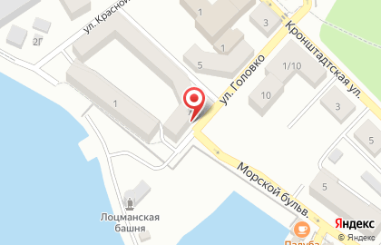 Автомат по продаже воды Живая вода в Калининграде на карте