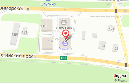 Бизнес-центр Osko-Park на карте