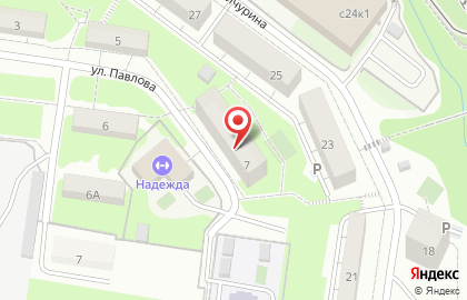 Городская библиотека №13 на карте