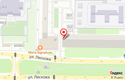 Участковый пункт полиции район Бибирево на улице Лескова, 5 на карте
