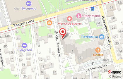 Тенком на карте