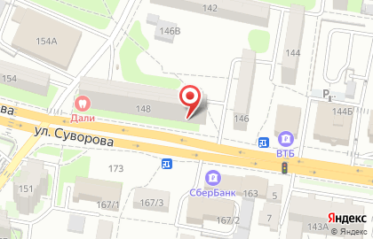 СтройПластСервис на улице Суворова на карте