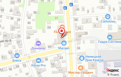 Сеть супермаркетов Магнит на Первомайской улице на карте