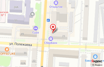 ЗАО Форус Банк на проспекте Ленина на карте