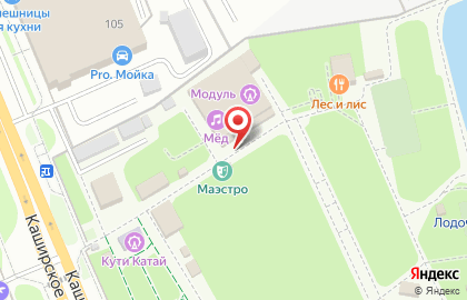 Ресторан-караоке Мёд на карте