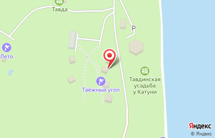 Туристический комплекс Таежный угол на карте