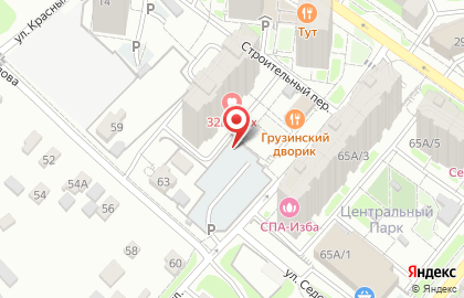 Строящиеся объекты Стройреконструкция в Строительном переулке на карте