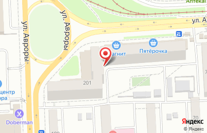Главное управление МВД России по Самарской области Управление по вопросам миграции на улице Авроры на карте