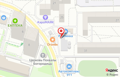 Автомат по продаже воды Vodorobot на улице Крестинского на карте