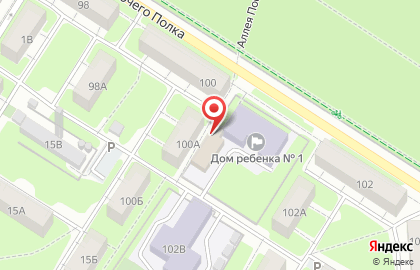 Тульский областной специализированный дом ребенка №1 на карте