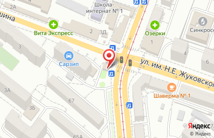 Салон МТС в Кировском районе на карте