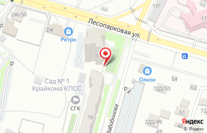 КОЛИБРИ в Октябрьском районе на карте