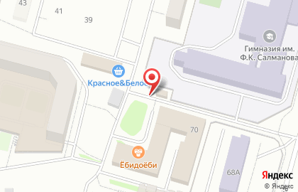 Продуктовый магазин в Сургуте на карте