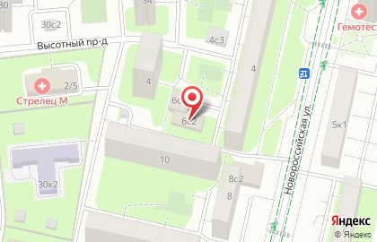 Hostel 177 на Новороссийской улице на карте