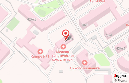 Челябинская областная детская клиническая больница на улице Блюхера на карте