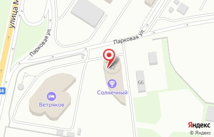 Вертолетный клуб Солнечный на Московском шоссе на карте
