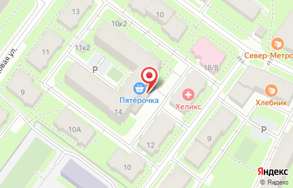Автоматизированный пункт выдачи товаров PickPoint в Приморском районе на карте