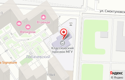 Частный детский сад МГУ Классического пансиона им. М.В. Ломоносова на карте