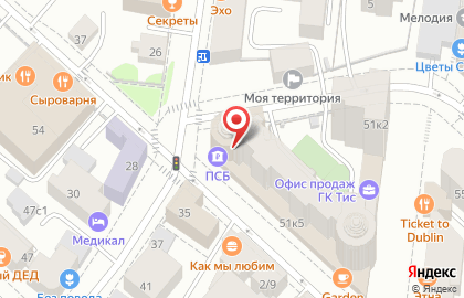 Интернет-магазин Б-Касса на Советской улице, 51 к 1 на карте
