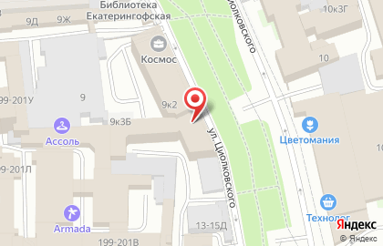 Единый текстильный сервис в Адмиралтейском районе на карте