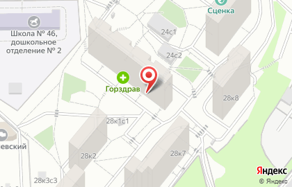 Продуктовый магазин Теки на карте