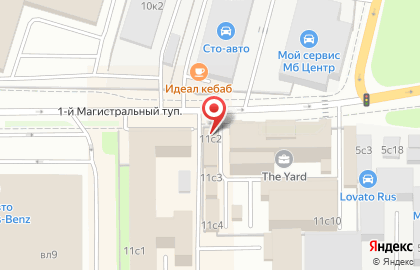 Кафе Вареничная №1 на метро Шелепиха на карте