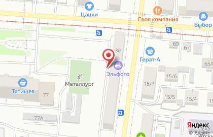 ООО ЮВЕКА-Ломбард на площади 1905 года на карте