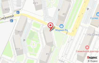 Парикмахерская Серебро в Октябрьском районе на карте